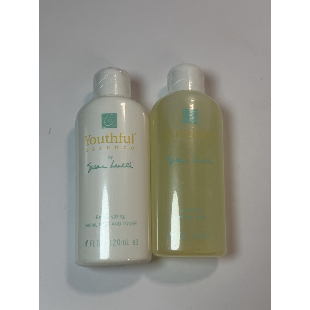 Youthful Essence SUSAN LUCCI Facial Mist Toner & Wash Set 4 fl oz NEW Sealed
